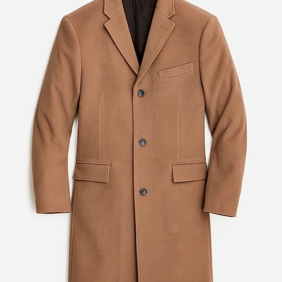 Jcrew men’s cashmere blend top coat - Picture 2 of 7